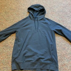 Blue athletic hoodie